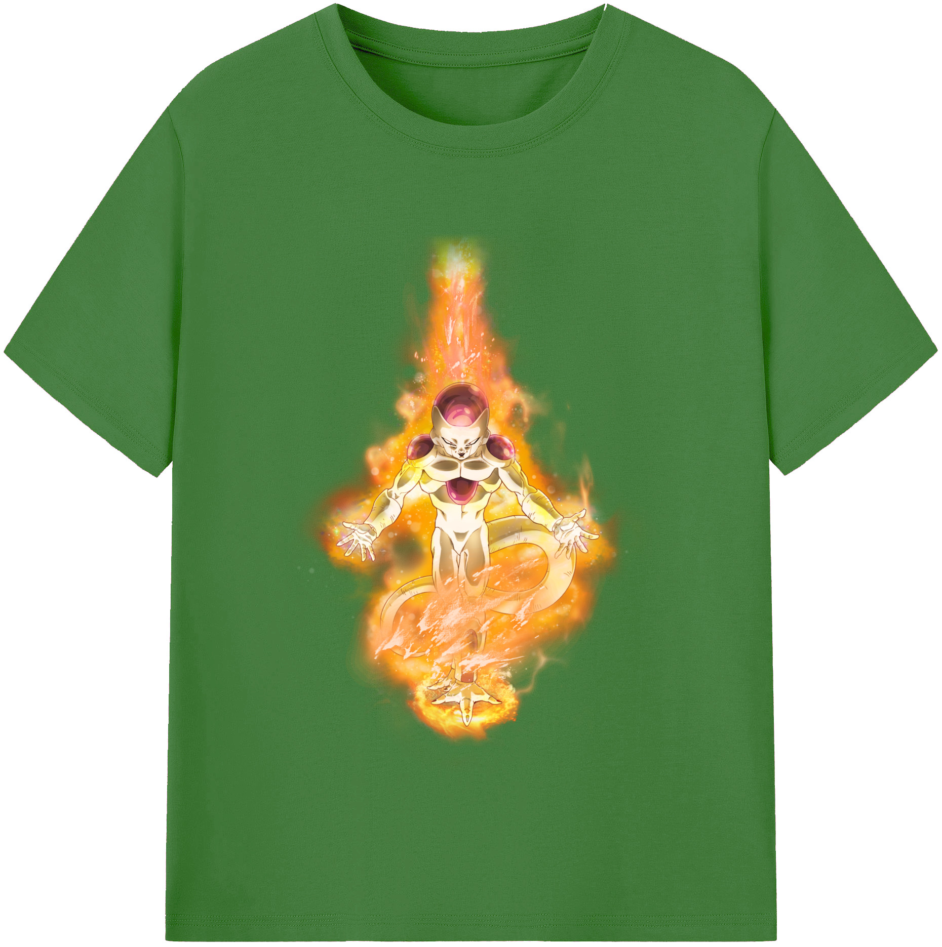 （画像用） ドラゴンボール フリーザ DRAGON BALL Frieza レディースカジュアルプリントTシャツ（綿100％）